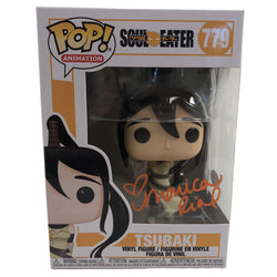 Image of Monica Rial Autograph Funko POP Soul Eater Tsubaki #779 Signed JSA COA Orange