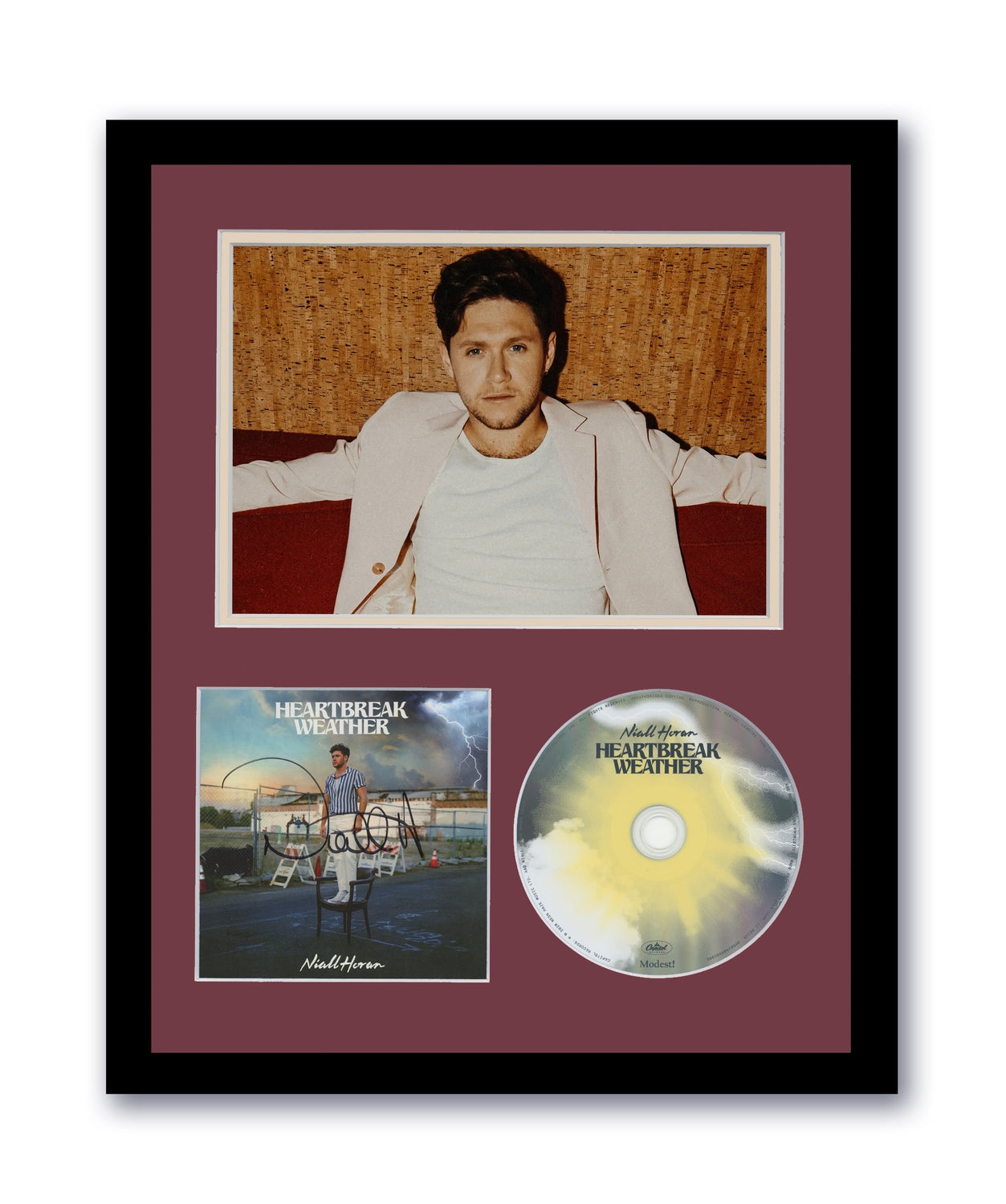 Niall Horan Autographed Signed 11x14 Framed CD Photo One Direction 1D ACOA 3