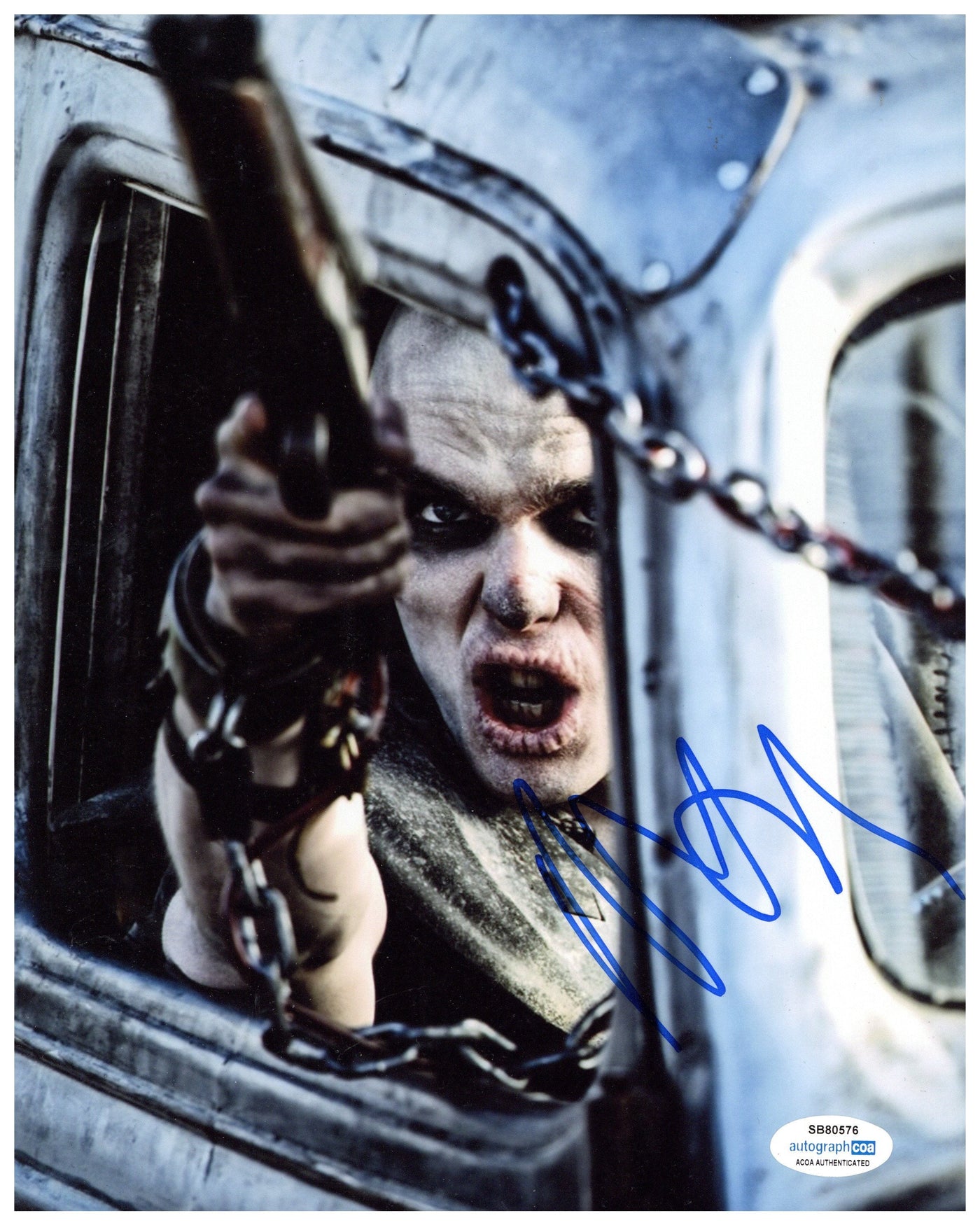Nicholas Hoult Signed 8x10 Photo Mad Max Nux Autographed ACOA #2