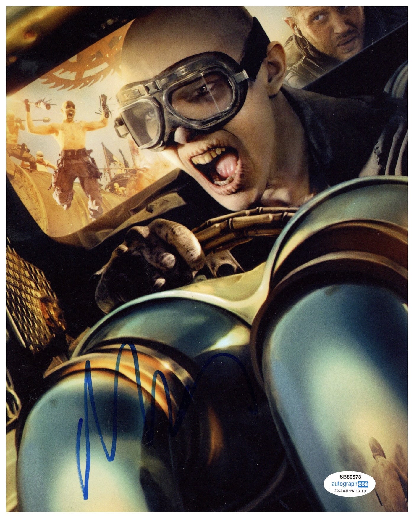 Nicholas Hoult Signed 8x10 Photo Mad Max Nux Autographed ACOA #4