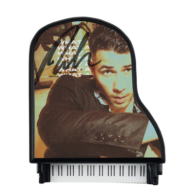 Nick Jonas Brothers Autographed Custom Toy Mini Piano What A Man Gotta Do ACOA