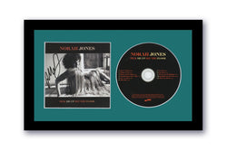 Image of Norah Jones Autograph Signed 7x12 Custom Framed CD Pick Me Up Off The Floor ACOA 3