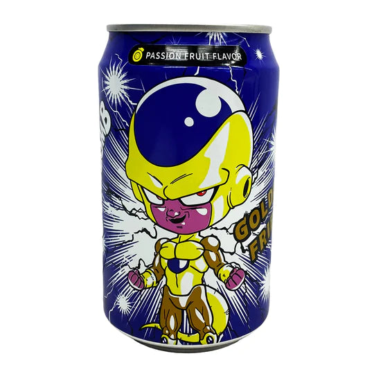 Ocean Bomb Dragon Ball Z Golden Frieza Sparkling Water - Passion Fruit Flavor 11.1oz (330ml)