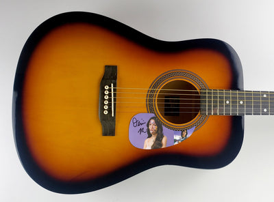 Olivia Rodrigo Autographed Signed Sunburst Acoustic Guitar Sour ACOA