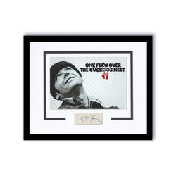 Image of One Flew Over Cuckoo's Nest Milos Forman Signed 11x14 Framed Poster Photo ACOA