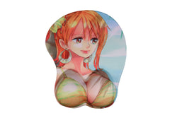 Image of One Piece Nami Anime Mouse Pad with Wrist Rest