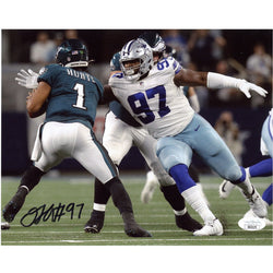 Image of Osa Odighizuwa Autographed 8x10 Photo Cowboys Signed JSA COA