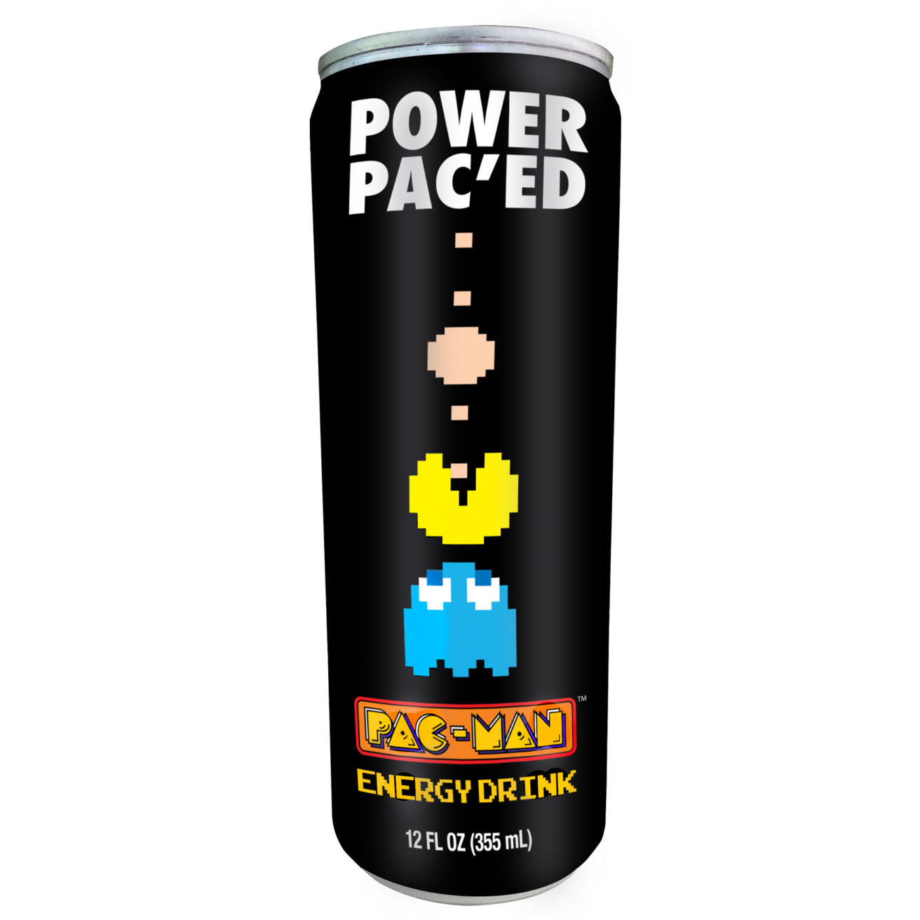 Pac-Man Power Pac’ed 12oz Energy Drink, 1 Can