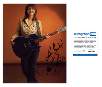 Pam Tillis Signed 8x10 Photo Country Music ACOA