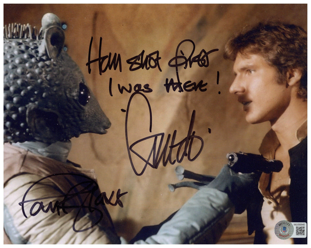 【サイン】スターウォーズ フィギュア Greedo Paul Blake /10 サイン】スターウォーズ フィギュア Greedo Paul Blake /10 Sign