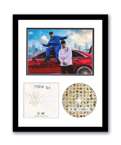 Paul Wall & Termanology Autograph Signed 11x14 Framed CD Photo Rap Hip-Hop ACOA 7