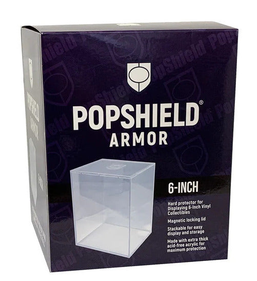 PopShield Armor for 6-Inch (1 Count) - Hard Protector, Stacks with Magnetic Lid