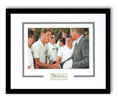 President Bill Clinton Autographed Signed 11x14 Framed Photo with JFK