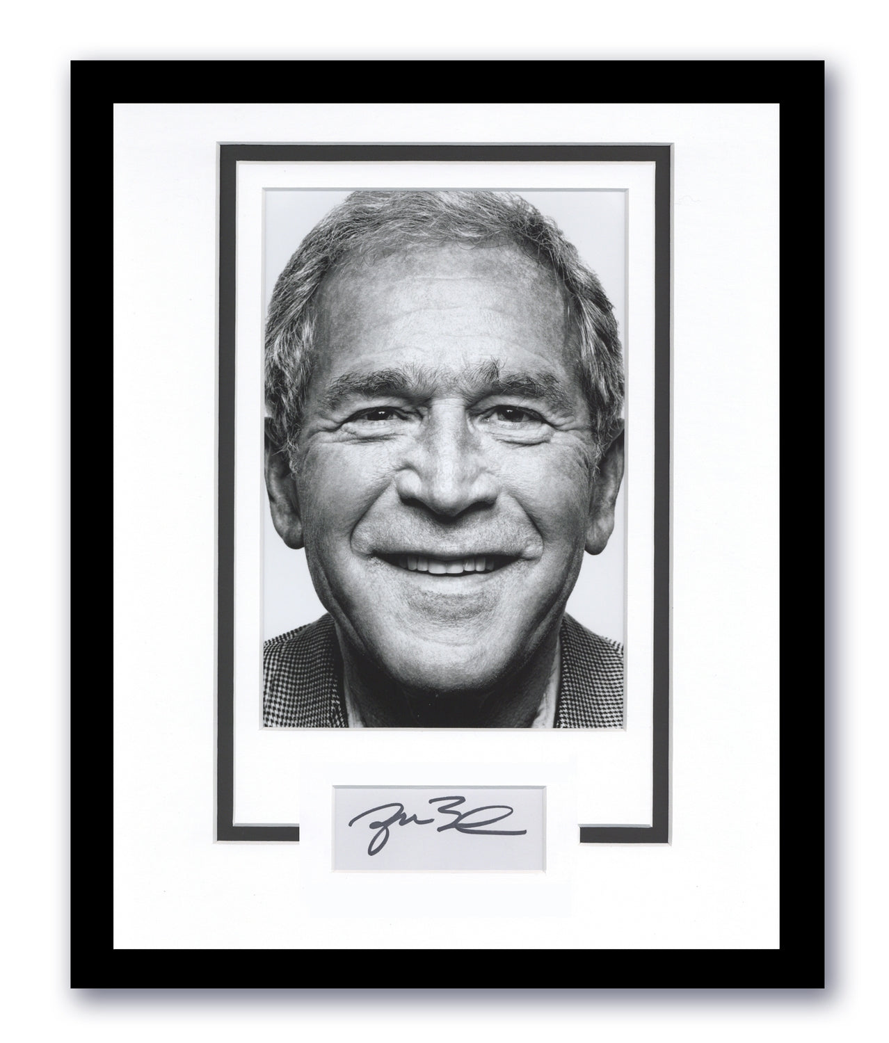 President George W. Bush Autographed Signed 11x14 Framed Photo