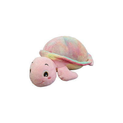 Rainbow Turtle "S" Size Plushie Toy - 6 Inches Tall/ 8 Inches Tall/ 13 Inches Long-Plushie-Zobie Productions-Zobie Productions