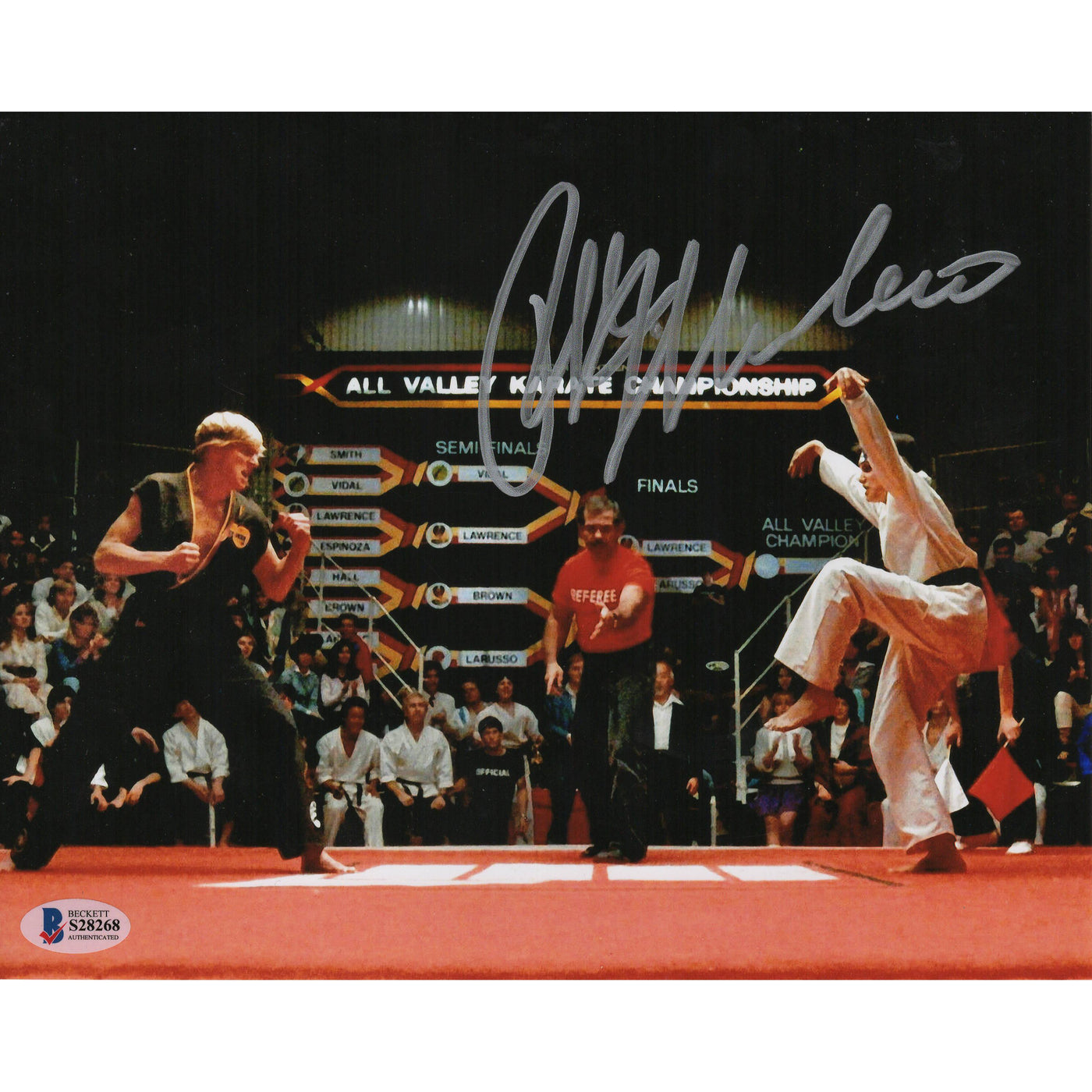 Ralph Macchio Autograph The Karate Kid Daniel LaRusso Signed 8x10 Photo BAS COA A1
