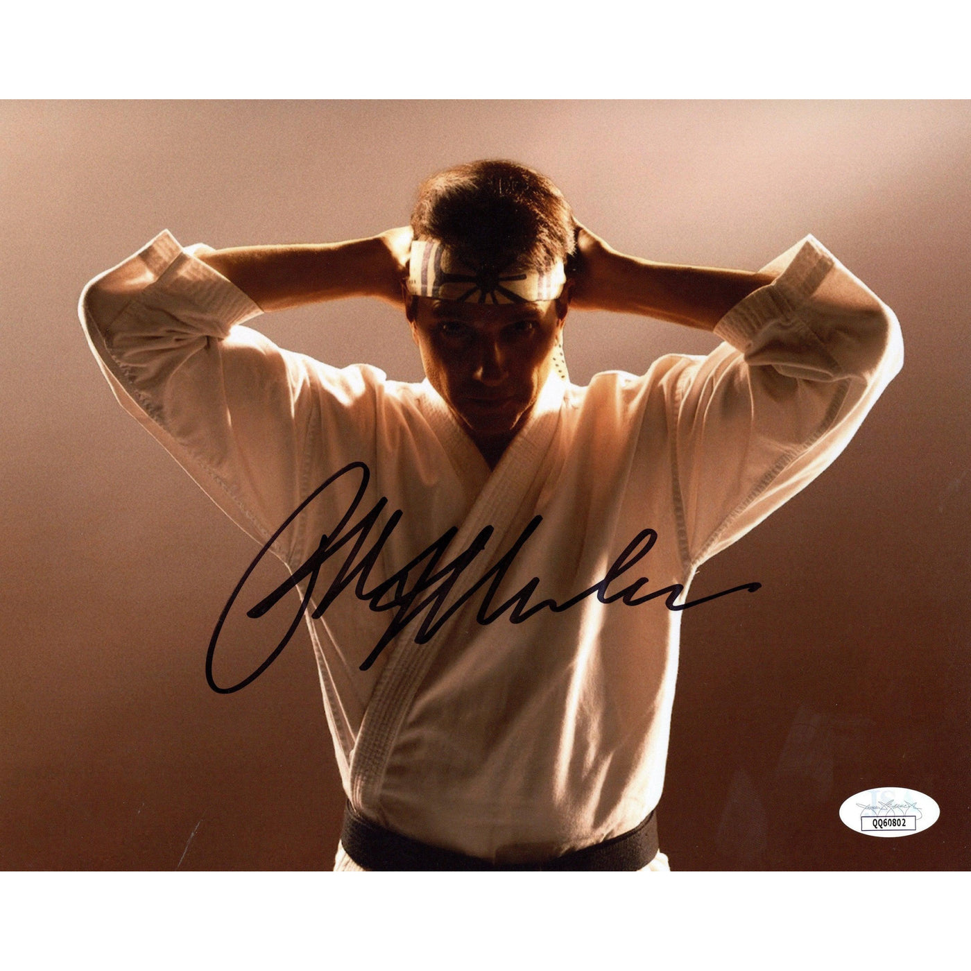 Ralph Macchio Autographed 8x10 Photo Cobra Kai The Karate Kid Signed JSA COA