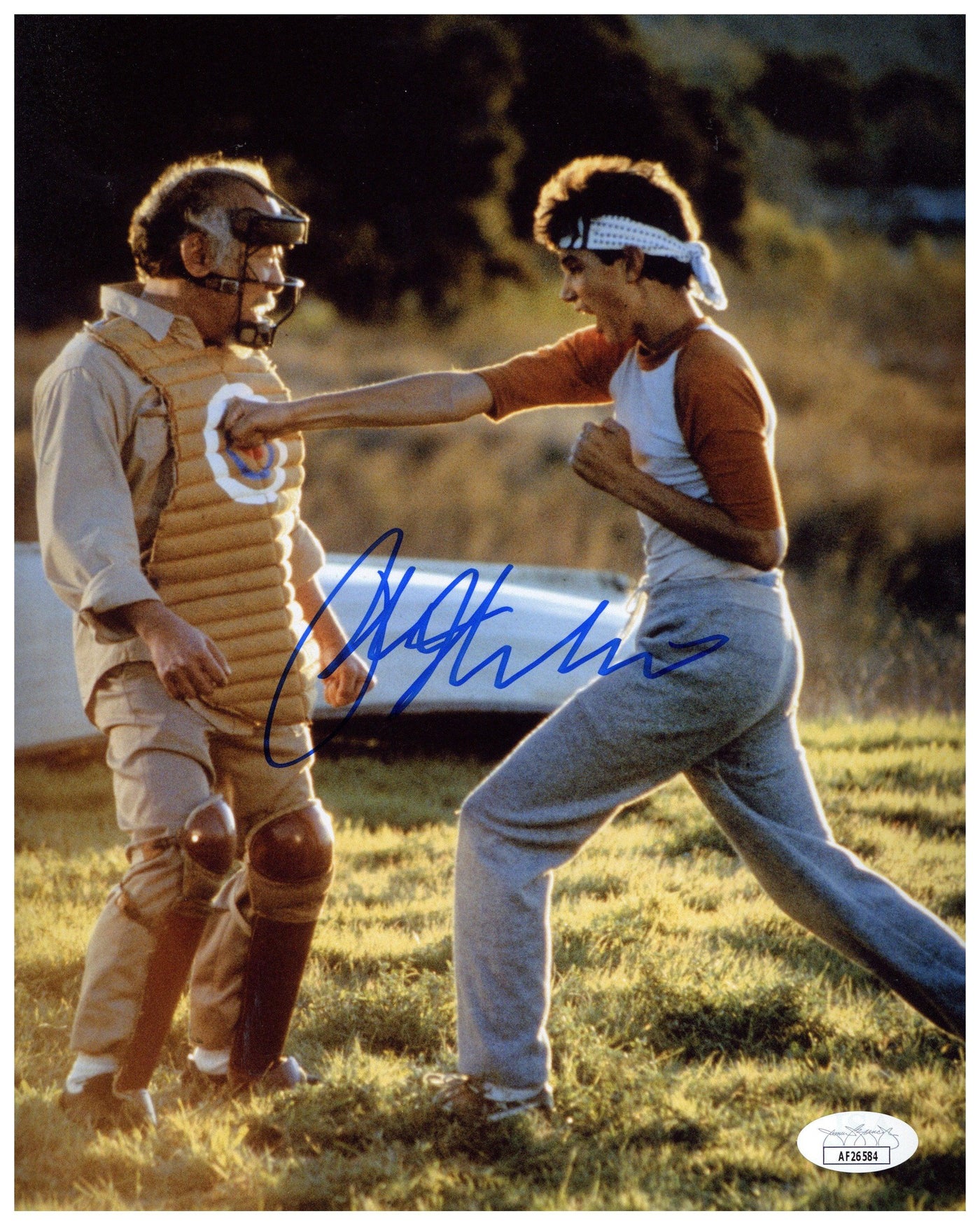 Ralph Macchio Signed 8x10 Photo Cobra Kai The Karate Kid Autographed JSA #2