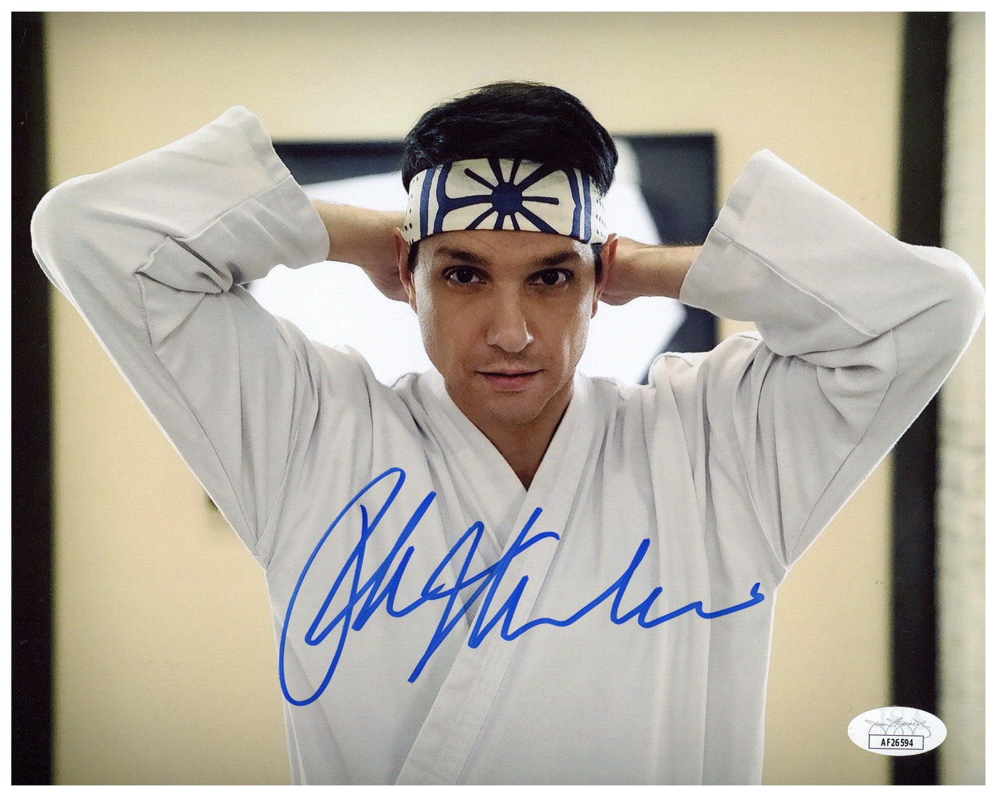 Ralph Macchio Signed 8x10 Photo Cobra Kai The Karate Kid Autographed JSA COA