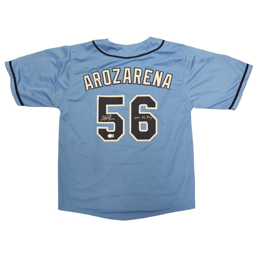 Randy Arozarena Signed Tampa Bay Rays Custom Jersey Autographed