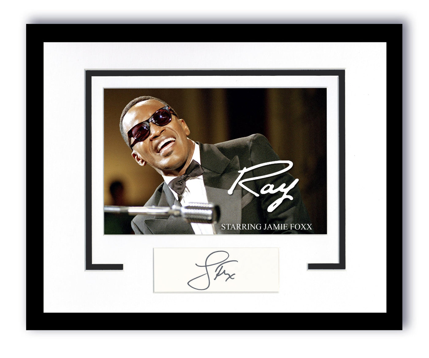 Ray Jamie Foxx Autographed Signed 11x14 Framed Photo Ray Charles ACOA
