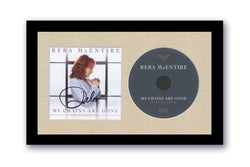 Image of Reba McEntire Autographed Signed 7x12 Custom Framed CD My Chains Are Gone ACOA