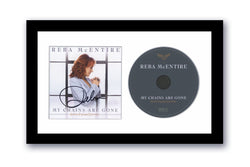 Image of Reba McEntire Autographed Signed 7x12 Custom Framed CD My Chains Are Gone ACOA