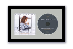 Image of Reba McEntire Autographed Signed 7x12 Custom Framed CD My Chains Are Gone ACOA