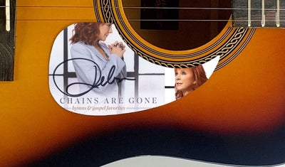 Reba McEntire Autographed Signed Acoustic My Chains Are Gone ACOA