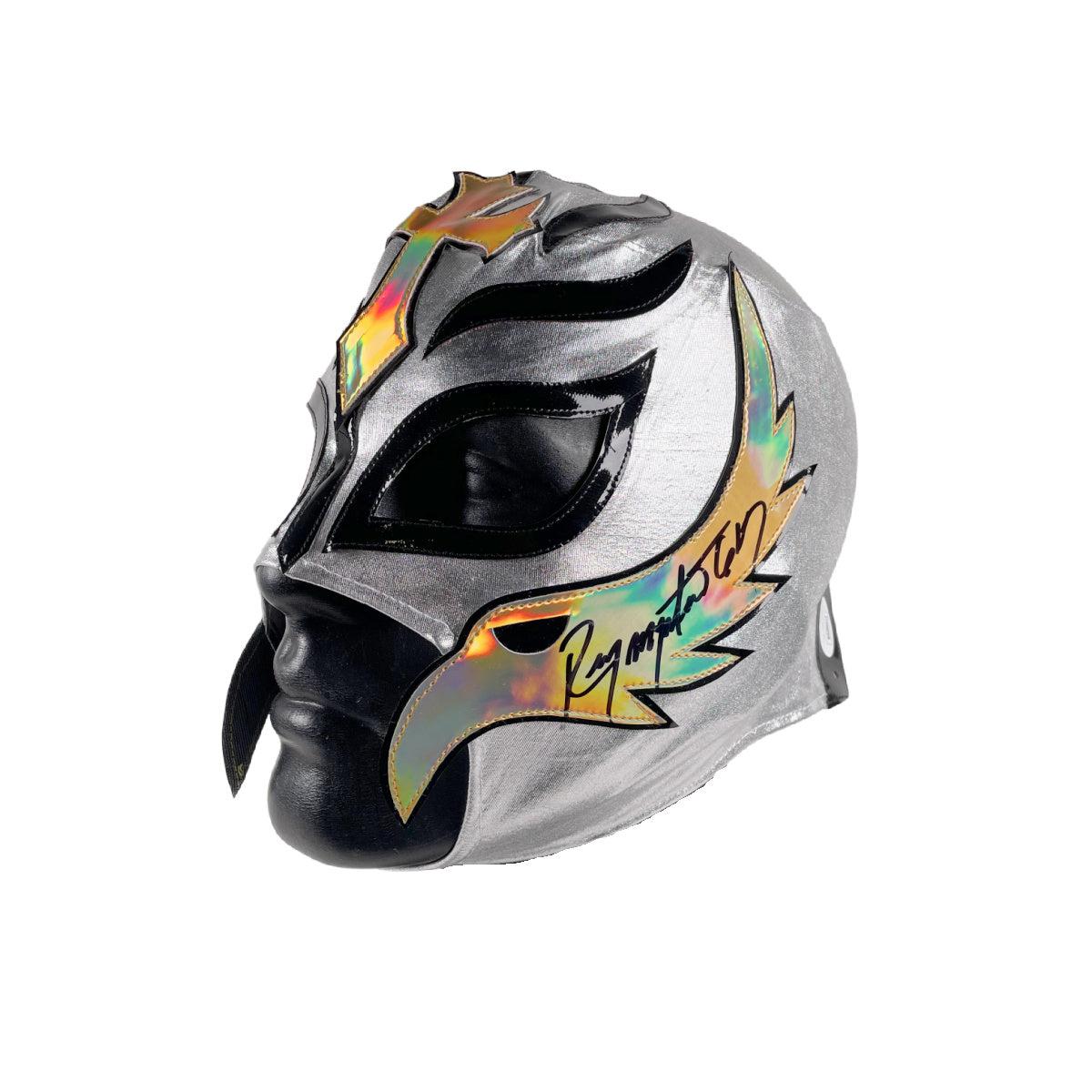Rey Mysterio Signed Lucha Mask 619 WWE WCW Autographed JSA COA