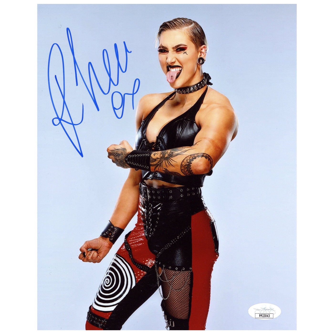Rhea Ripley Autographed 8x10 Photo WWE Champion Signed JSA COA 2
