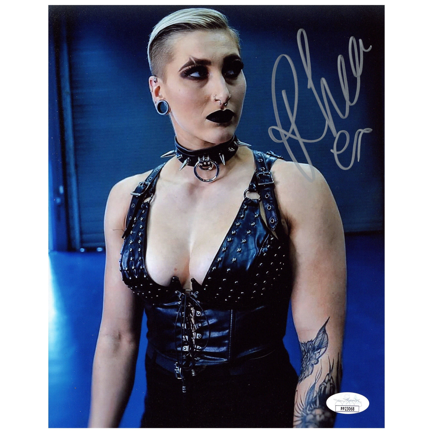 Rhea Ripley Autographed 8x10 Photo WWE Champion Signed JSA COA 3
