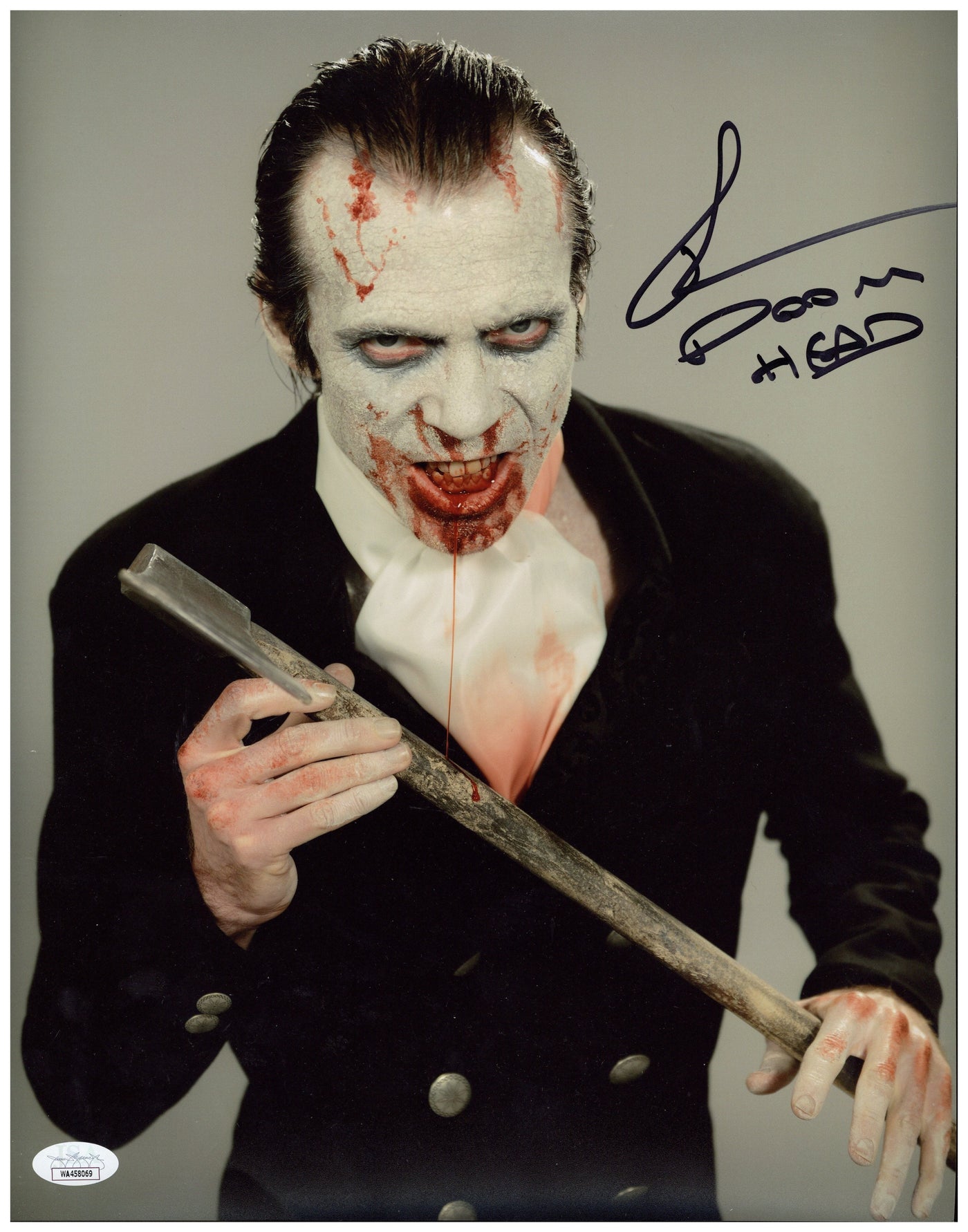 Richard Brake Signed 11x14 Photo 31 Doom Head Autographed JSA COA #4