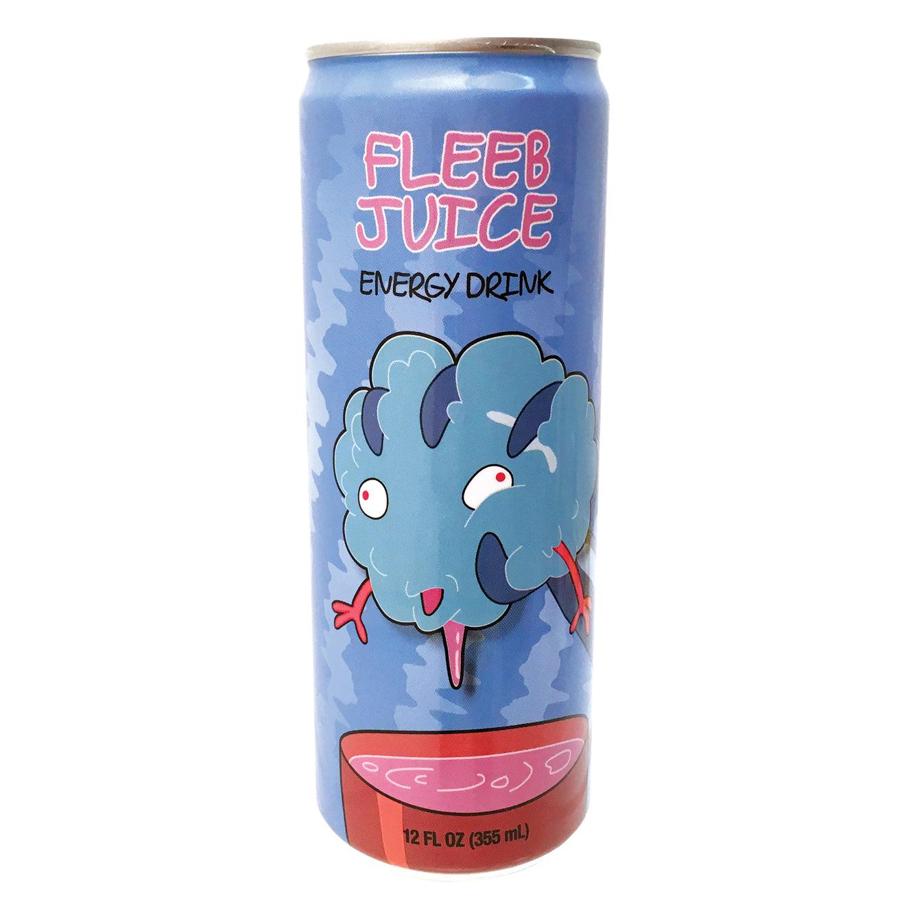 Rick & Morty Fleeb Juice 12oz Energy Drink, 1 Can