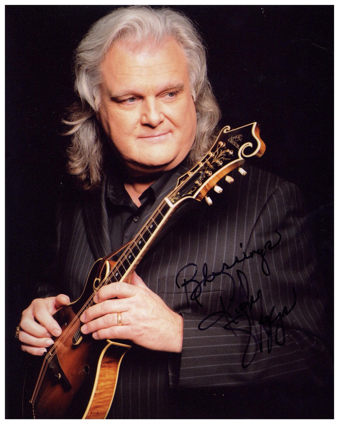 Ricky Skaggs Signed 8x10 Photo Country Star Autographed ACOA