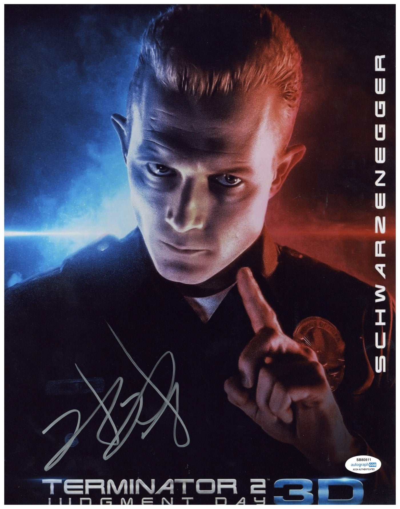 Robert Patrick Signed 11x14 Photo Terminator Autographed ACOA