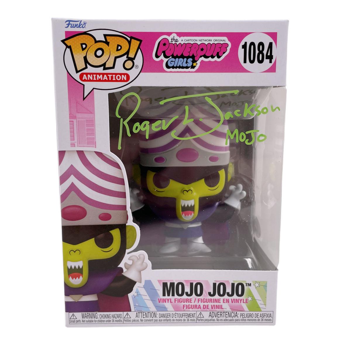 Roger Jackson Signed Funko POP Powerpuff Girls Mojo Jojo Autographed JSA COA