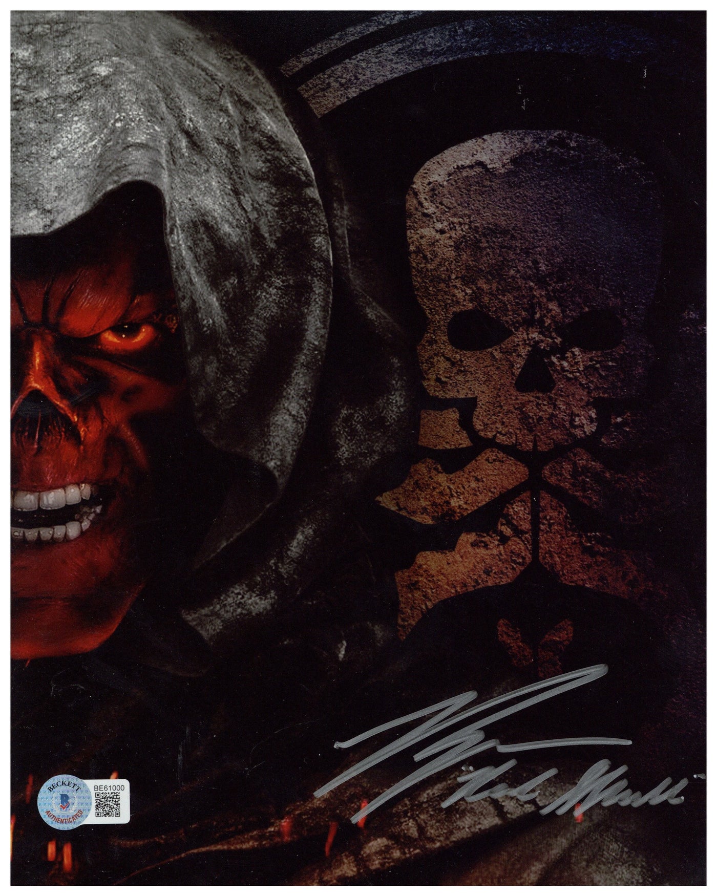 Ross Marquand Autographed 8x10 Photograph Marvel Red Skull Signed BAS COA