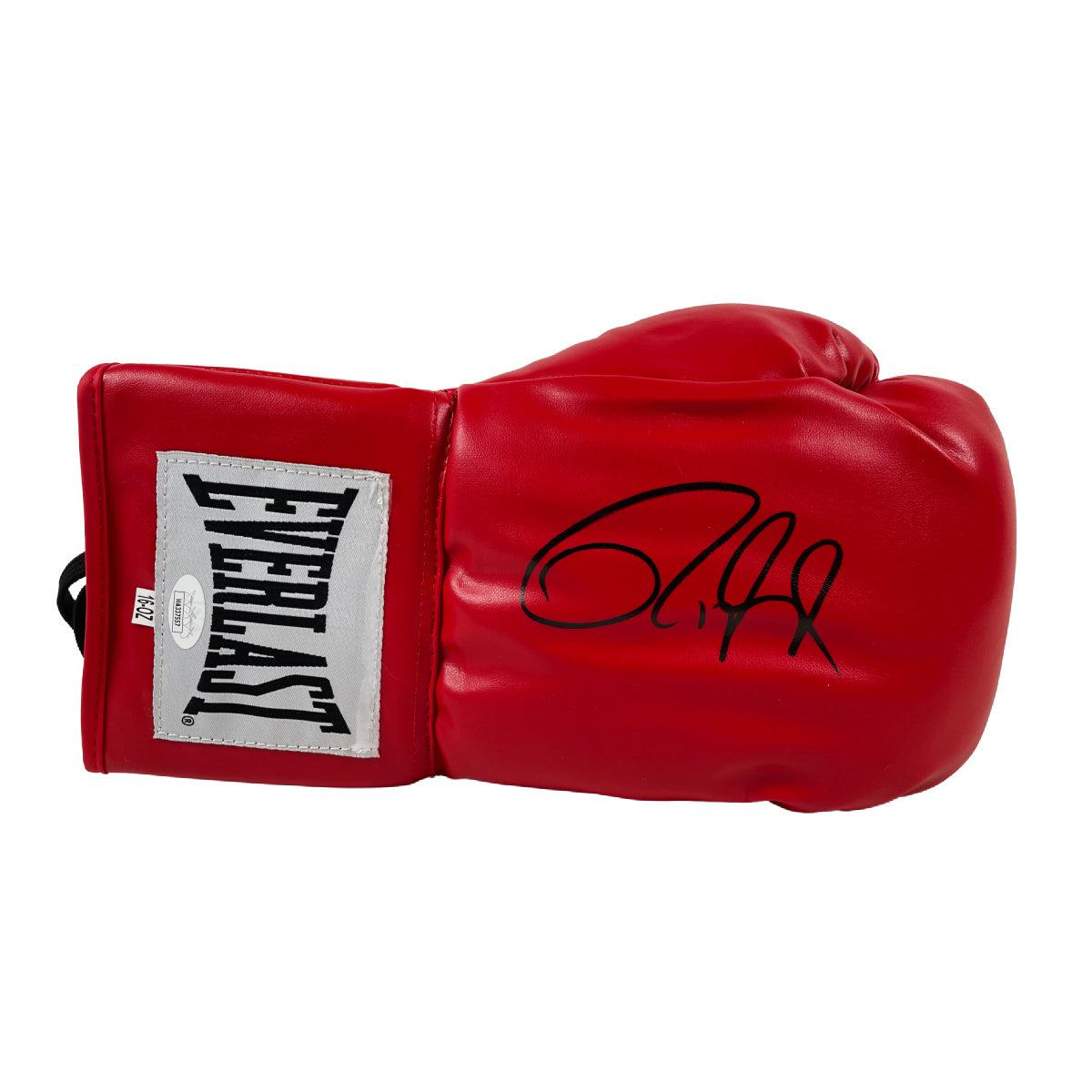 Roy Jones Jr. Signed Everlast Boxing Glove Autographed JSA COA Witness
