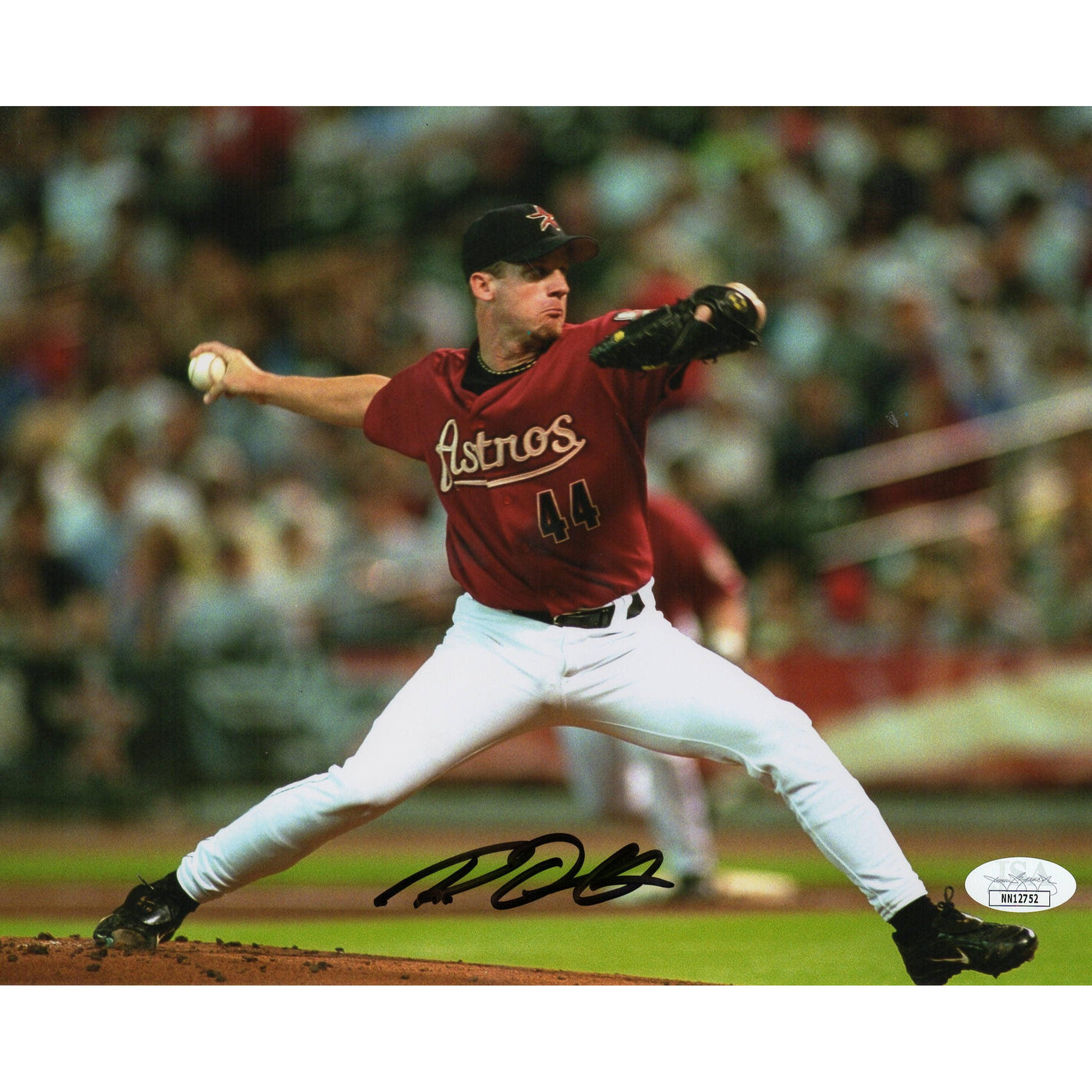 Roy Oswalt Autograph 8x10 Photo Houston Astros Pitcher Signed JSA COA 3