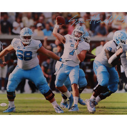 Image of SAM HOWELL SIGNED 16X20 PHOTO NORTH CAROLINA TAR HEELS UNC JSA COA 5