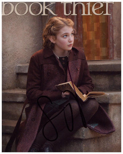 SOPHIE NELISSE SIGNED 8X10 THE BOOK THIEF ACTRESS PHOTO AUTOGRAPHED ACOA