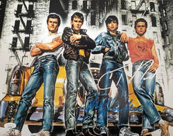 Image of C Thomas Howell & Ralph Macchio Signed 11x14 Photo The Outsiders Autographed JSA COA