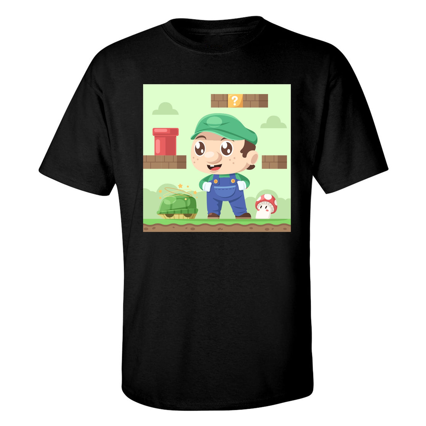 "Luigi Time" Short Sleeve T-Shirt