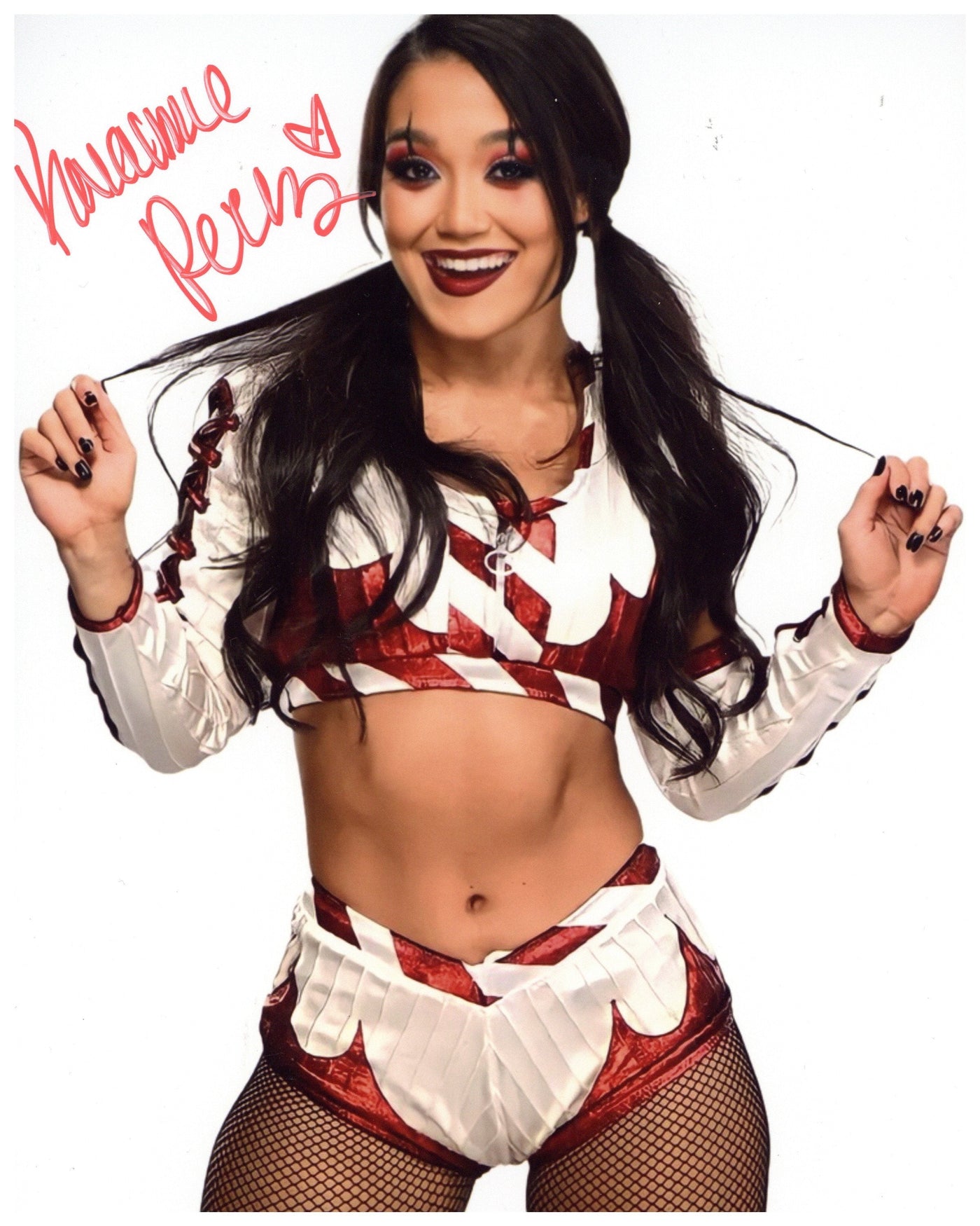 SPECIAL Roxanne Perez Signed 8x10 Photo WWE Autographed Zobie COA Z2