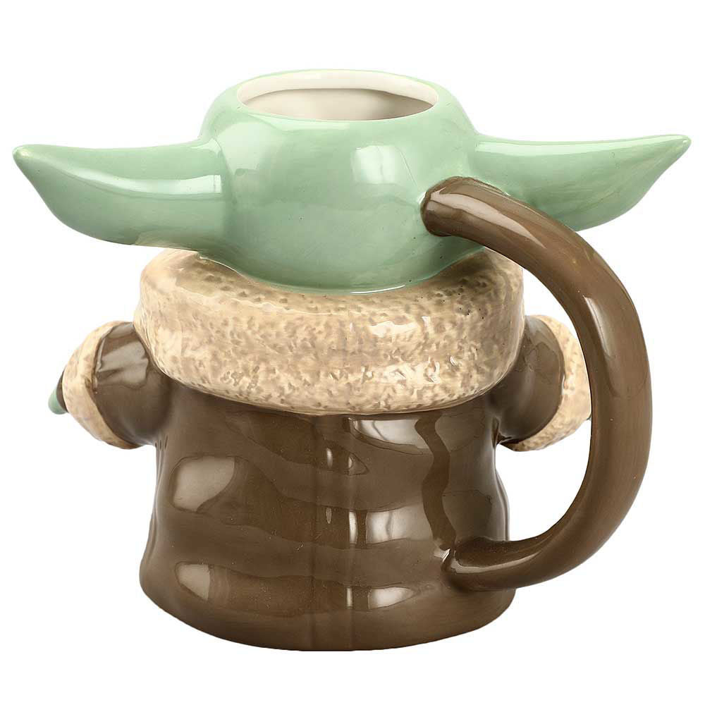 Star Wars Mandalorian Baby Yoda Grogu Ceramic Coffee Mug, 20-Ounces 