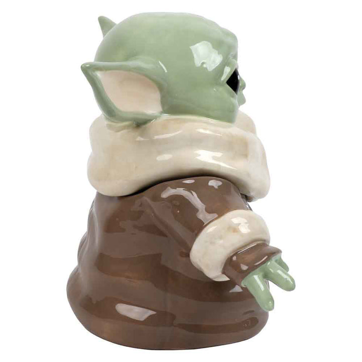 STAR WARS THE MANDALORIAN GROGU SCULPTED CERAMIC COOKIE JAR