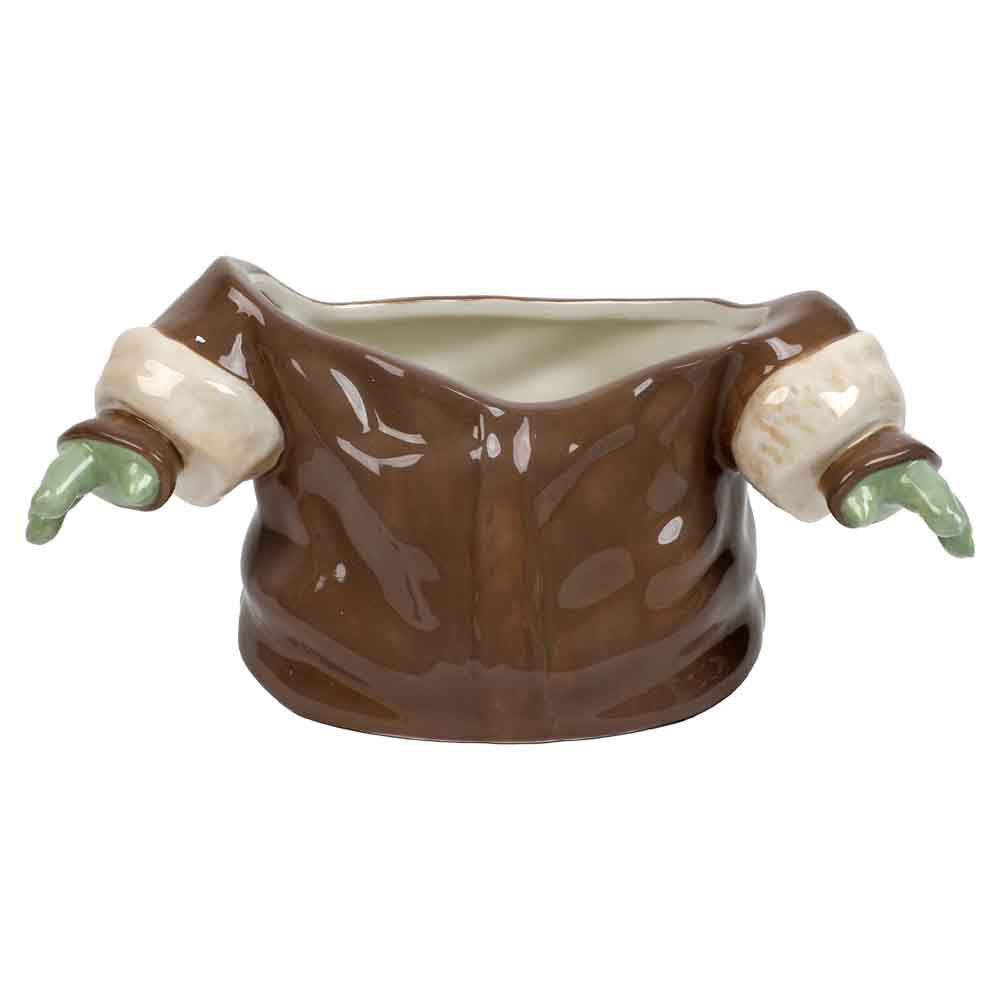 STAR WARS THE MANDALORIAN GROGU SCULPTED CERAMIC COOKIE JAR