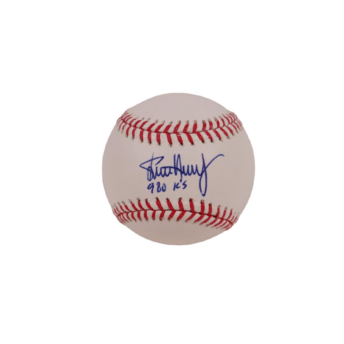 STEVE AVERY Atlanta Braves Signed ROMLB Baseball Autographed JSA COA