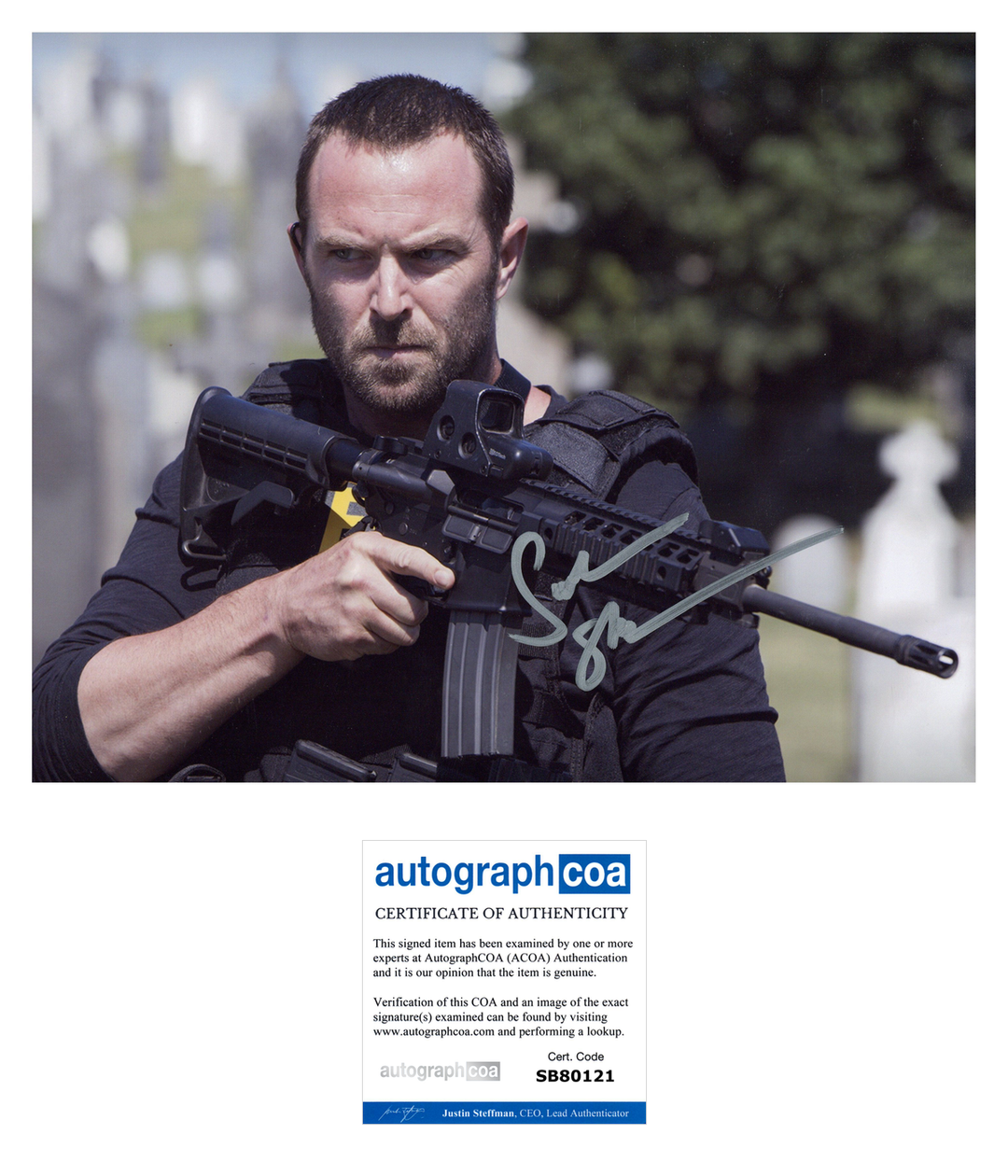 SULLIVAN STAPLETON SIGNED 8X10 PHOTO BLINDSPOT AUTOGRAPHED ACOA – Zobie  Productions, image size:1080x1260